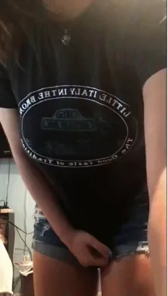 🔥 Epic Titty Drop Flash in Tiny Shorts! 💦