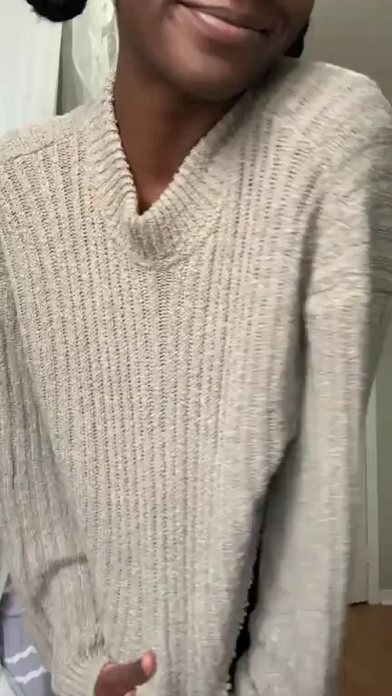 House Slut's Massive Titty Tease: Bigger Than You Thought Under That Sweater