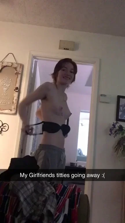 My girlfriend put her tits away :(