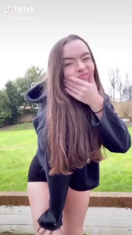KatlynnGould in volleyball shorts