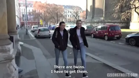 Naive Twins Tease in Public 😈👯‍♀️