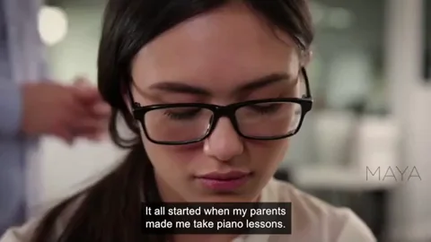 Maya Teaches Her Piano Instructor a Lesson