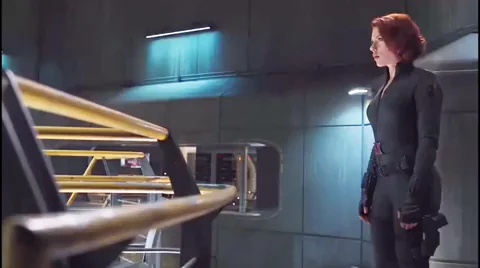 🍑 Scarlett Johansson Black Widow Booty Tease in Avengers 🔥