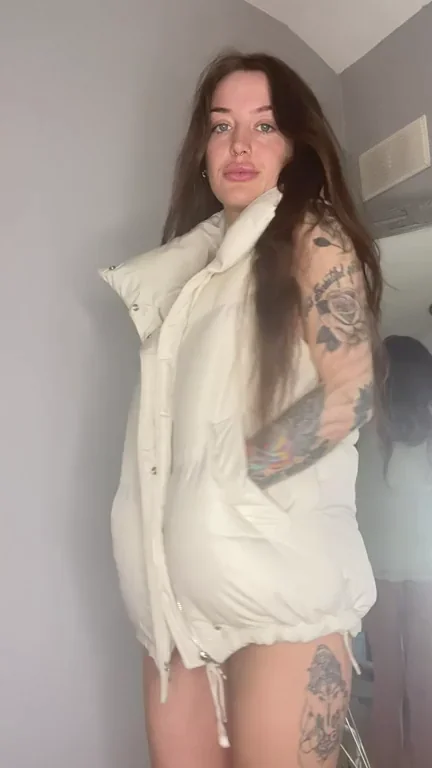 Tattooed Slut Strips Naked for You