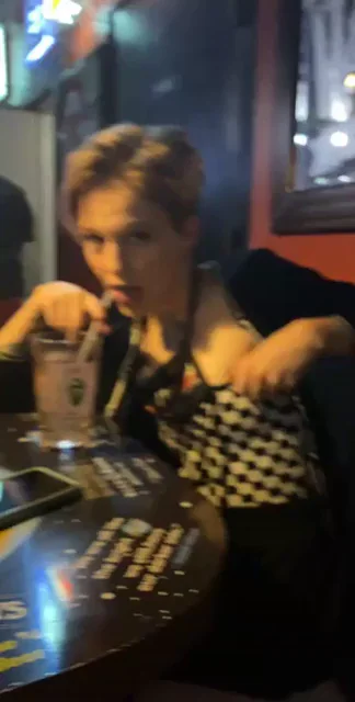 At the bar [OC]