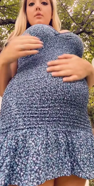 9 Weeks Preggo Belly Grow Tease 😍👶💦 Who Wants to Watch?