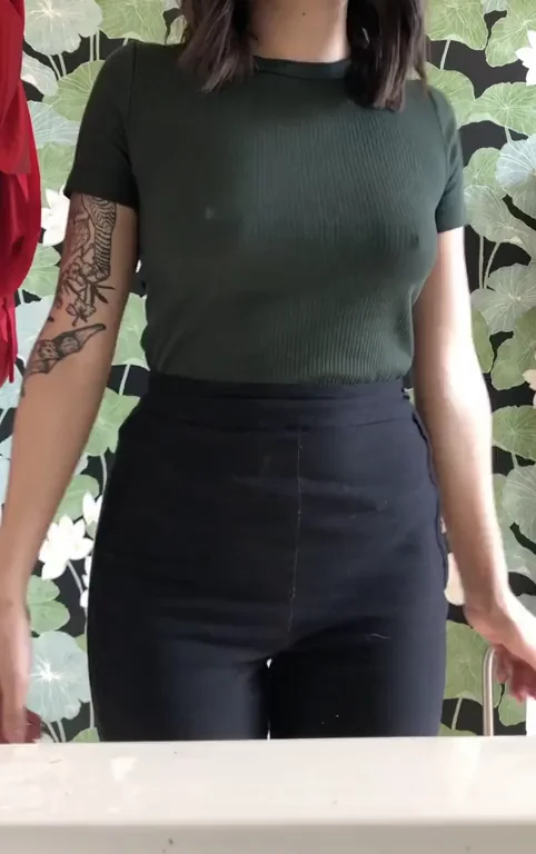 Petite Titty Drop Tease 💦🍒