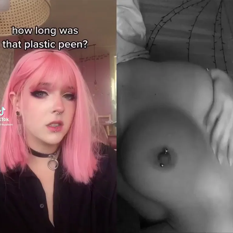 Feyafern’s tiktok vs her nudes
