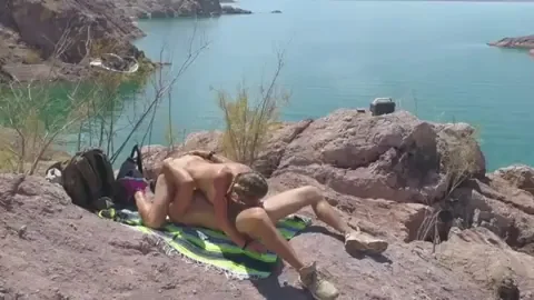 🔥 Wild Public Lake Fuck Fest 💦
