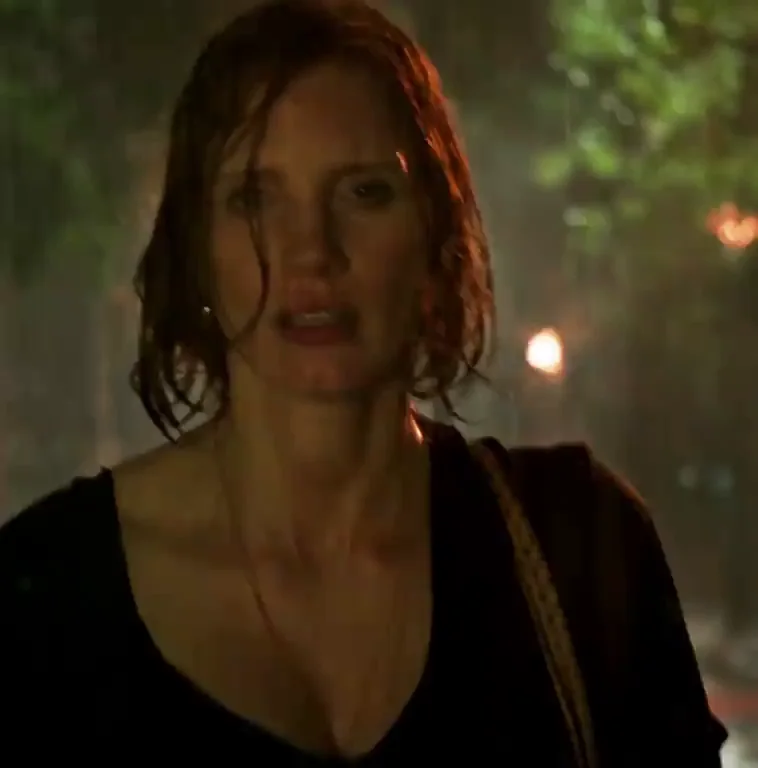Jessica Chastain's wet and bouncy plot in IT Chapter Two (2019)