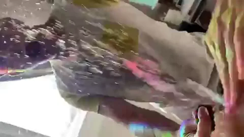 Adriana Chechik's Sloppy Squirt-Fest in Neon Glow