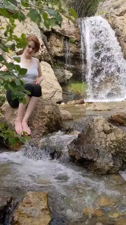 Water is to Fall as Titty is to Drop [gif]