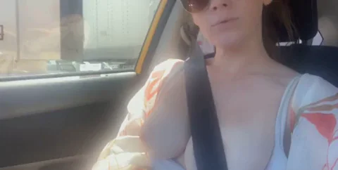 Wishing My Massive Tits Could Flash Freely in Public 🚗🍈🍈 [F]