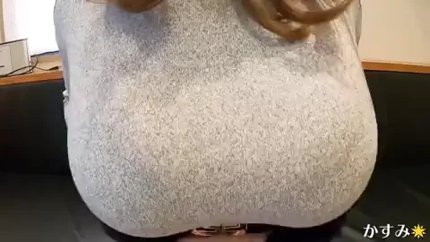 Sweater Wrecked by Massive Asian Tits 🍈🍈💥
