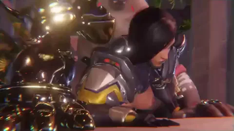 Pharah vs. Doomfist (Gifdoozer)