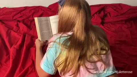 Hurry Up & Cum Babe, My Book's Too Good 😏📖💦 (OC)
