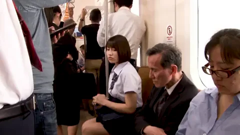 Mahiro's Juicy Schoolgirl Ass Grab & Tongue Tease in JAV 😈🍑👅