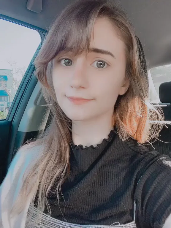 Cute nerdy girl next door ahegao
