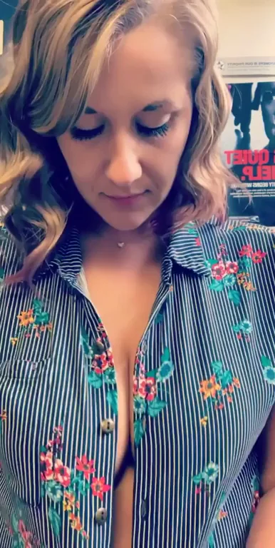 Happy little office girl?
