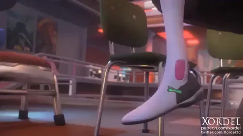 D.va and Ana playing, remake! (Xordel) [Overwatch]