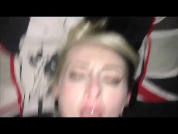 Quarantine Cumslut's Sticky Facial Bliss