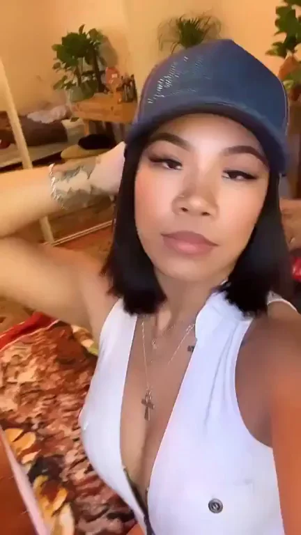 🔥 Mish's Teasing Cleavage in Tight White Top 😈💦