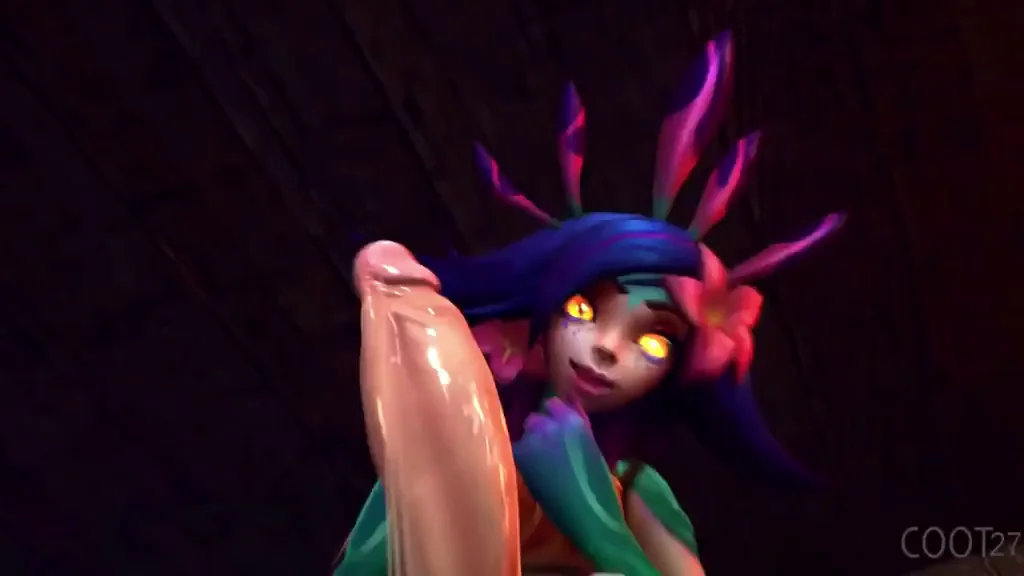 Helping a healer futa POV (coot27)[league of legends]