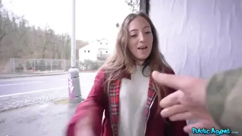 Public Agent - Punk babe fucked in public