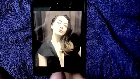 Jerking My Load All Over Jane Douglas' Sexy Face