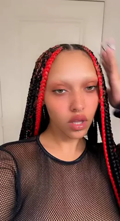 Fishnets Tease Those Massive Tits! 🍒🔥