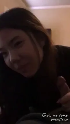 Hand job and a convo