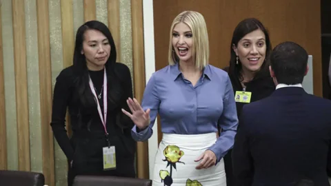 Remember that time Ivanka Trump showed up at the U.N. and her giant juicy nipples popped out and said howdy?
