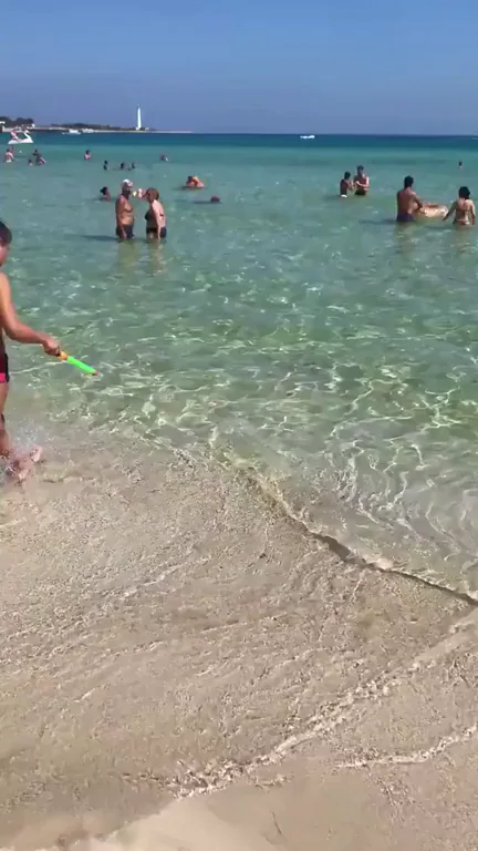Public beach