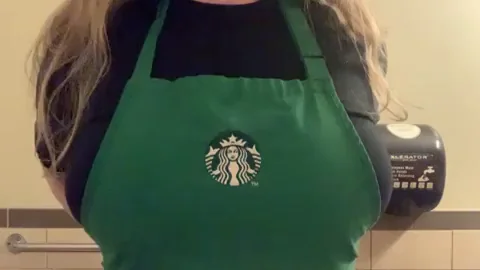 this titty drop is endorsed by starbucks (OC Drop)