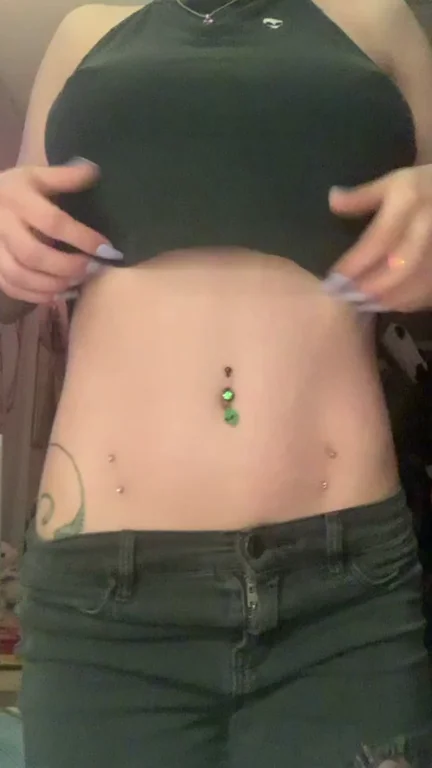 Pierced nips drop!