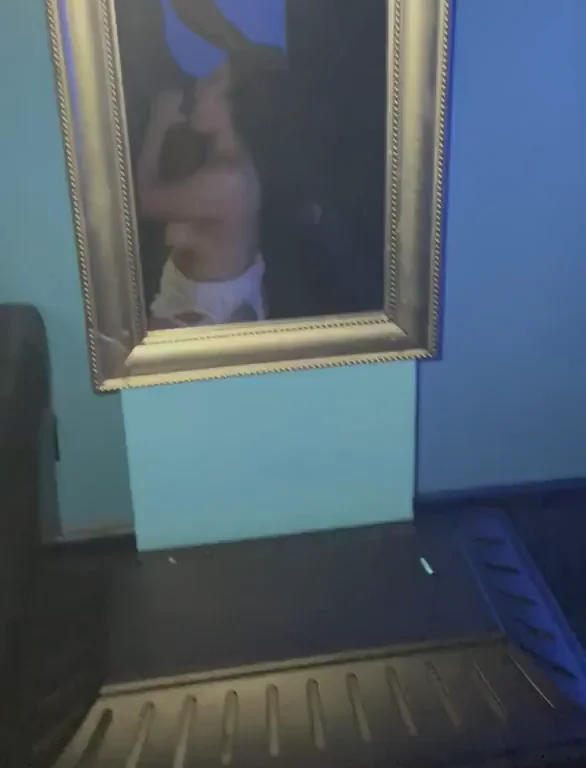 Visited a swingers club and her husband told me to take her to the back room and have some fun!