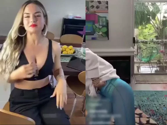 JoJo popping out
