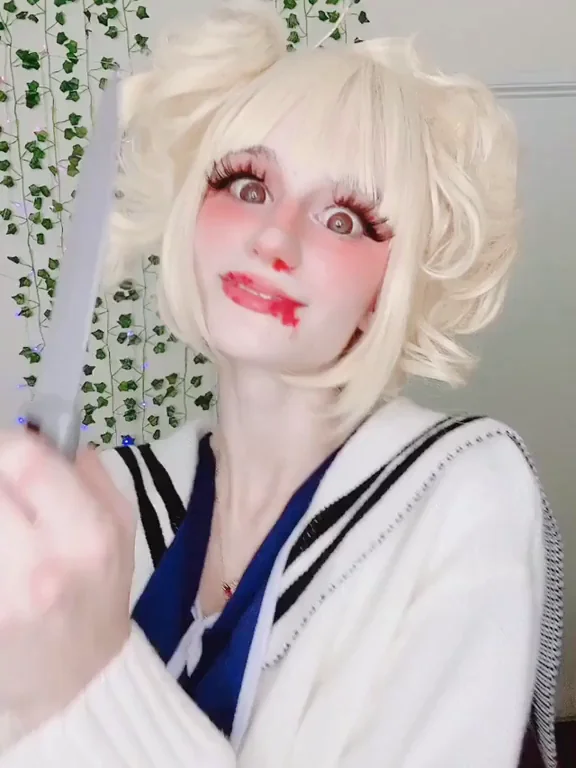 🔪 Wild Himiko Toga Cosplay Ahegao Slut 😍💦