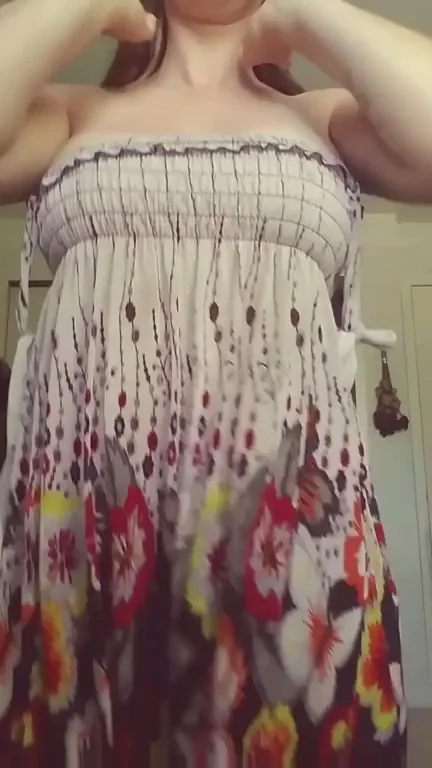 Top Tier Slutty Tease in Floral Dress 💦🔥