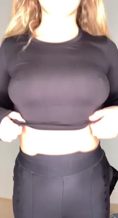 Blonde Slut's Spandex Tease: No One to Send to, So Goon for Me! 🦊🍑💦