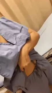 Naughty Nurse Flashing Her Juicy Perfect Tits