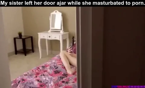 (Part 2) Sister and I masturbate together.