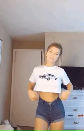 Hate High Rise Jorts, But She Makes Em Work