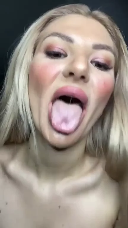 Blonde Bombshell Begs: Play with These Juicy Tits & Spread Ass Tease