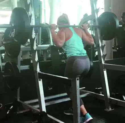 🍑 Booty Gains in Tight Yoga Pants 💦