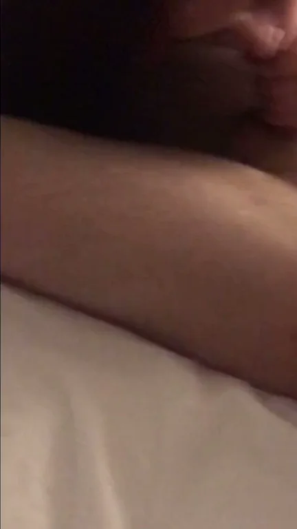GF Slurps Bull's Massive Cock Then Tongue-Kisses Him While Cuck Watches 😈🍆💦