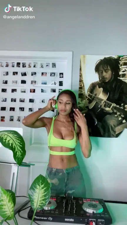 Twin Titties Bounce: Angel's Neon Jiggle Fest 🔥🍈🍈