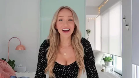 Youtuber models lingerie