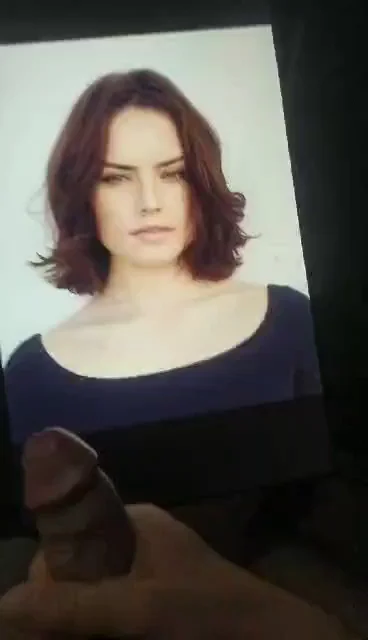 🍆 Daisy Ridley Day 7: Buddy's Massive Cock Jerks & Blasts Huge Facial Cum Tribute 💦🔥