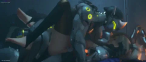 🔥 Mercy Rides Genji's Thick Cyborg Cock Hard! (Velocihaxor, Volkor) 💦